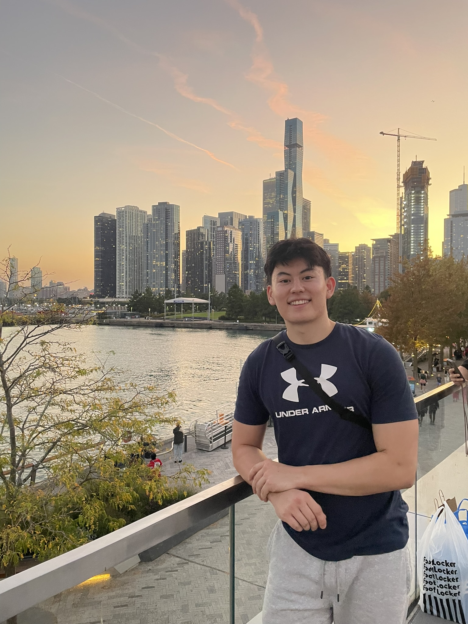 Your headshot (centered)